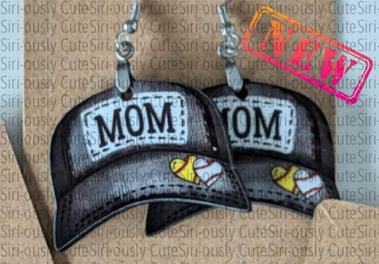 Baseball And Softball Cap - Mom Sublimation Transfer