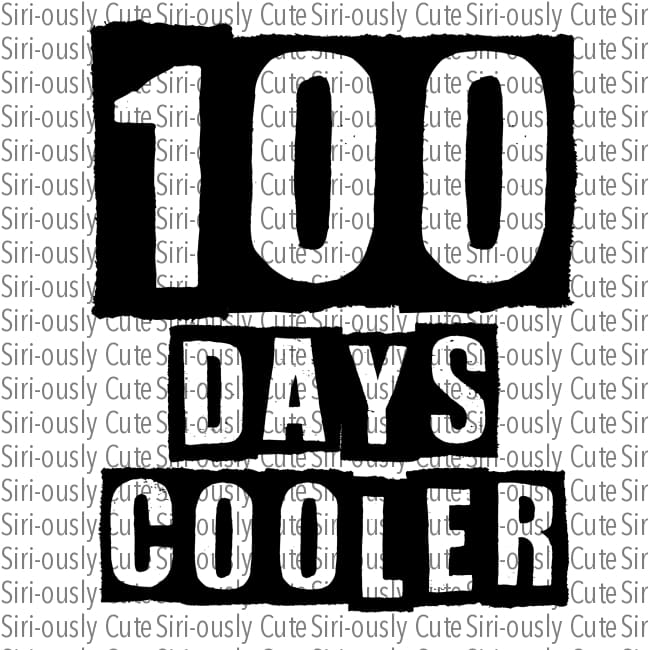 100 Days Cooler - Black
