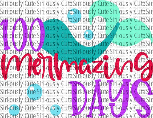 100 Mermazing Days - Siri-ously Cute Subs