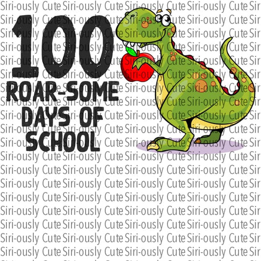 100 Roar-Some Days Of School