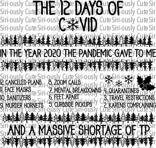 12 Days Of Covid - 2020