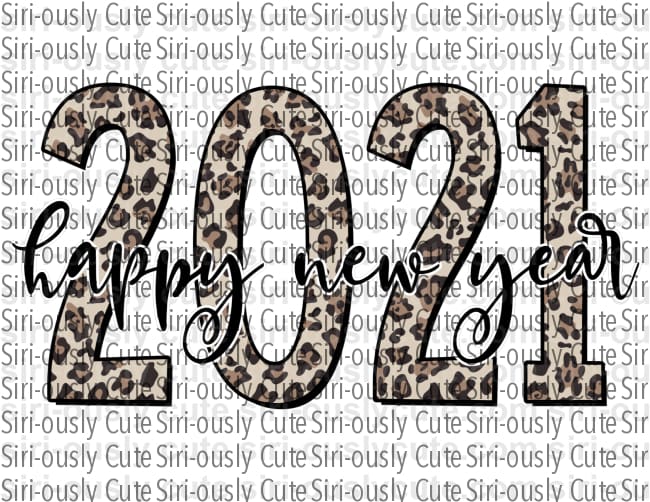 2021 Happy New Year 1 - Siri-ously Cute Subs