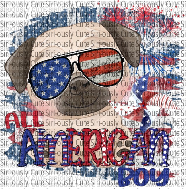 All American Boy - Pug