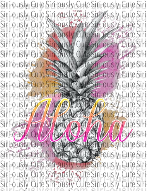 Aloha Pineapple 2 - Siri-ously Cute Subs
