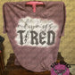 Always Tired - Bolt And Script Shirt Shirts & Tops
