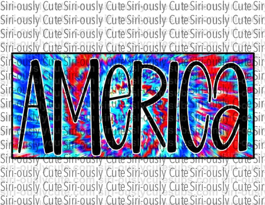 America Tie Dye 1 - Siri-ously Cute Subs