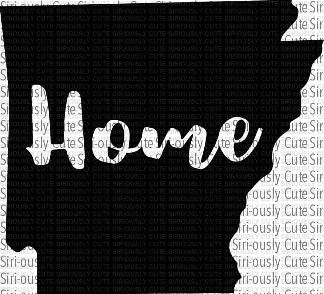 Arkansas - Home (Black)