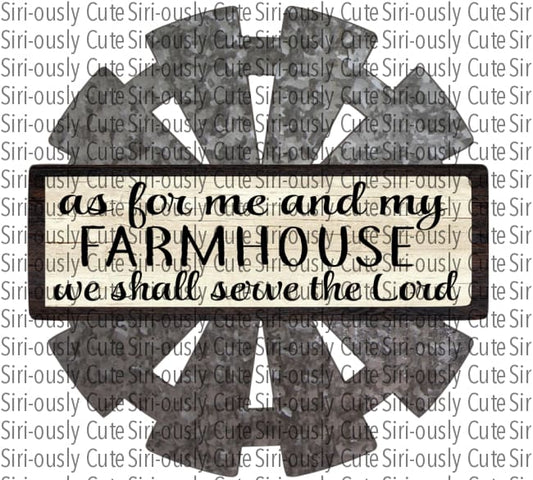 As For Me And My Farmhouse - Windmill