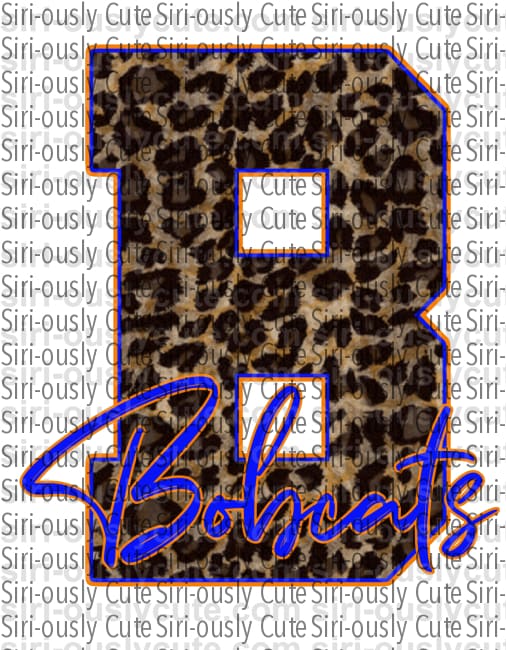 B Bobcats - Leopard - Siri-ously Cute Subs