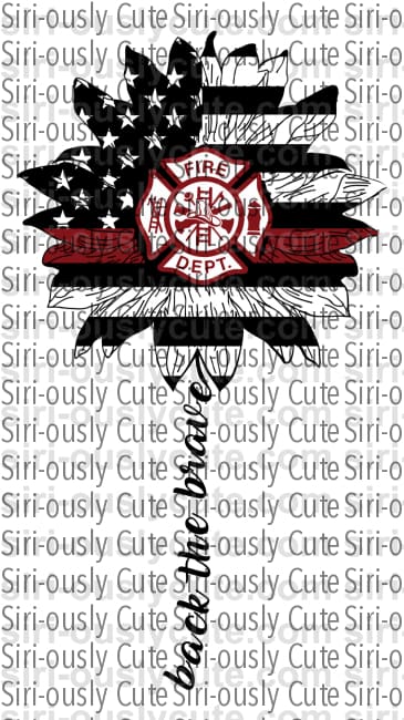Back The Brave - Firefighter Flower - Siri-ously Cute Subs
