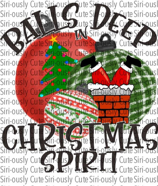 Balls Deep In Christmas Spirit - Santa Feet