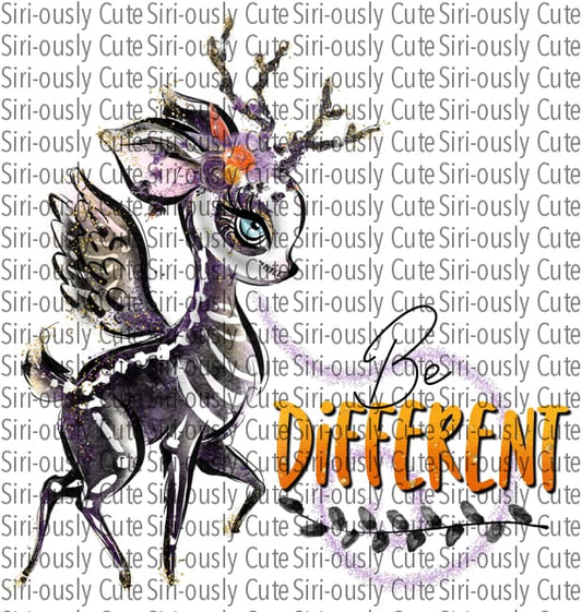 Be Different - Skeleton Deer