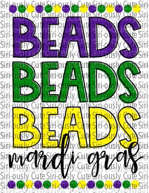 Beads Beads Beads - Siri-ously Cute Subs