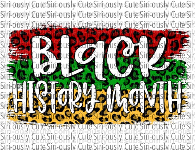 Black History Month 3 - Siri-ously Cute Subs