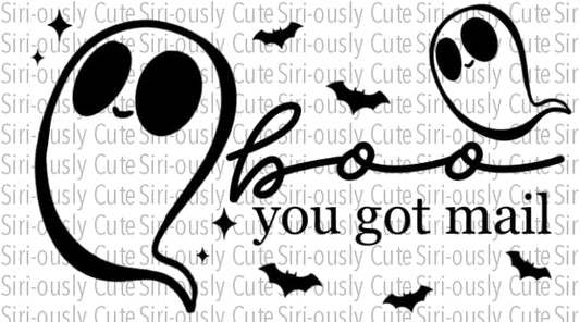 Boo You Got Mail Packaging Stickers