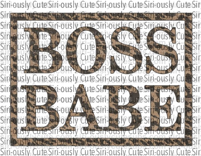 Boss Babe 3 - Siri-ously Cute Subs