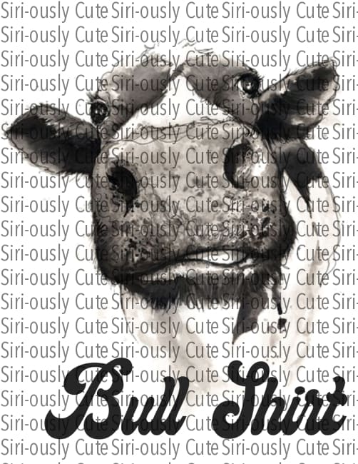 Bull Shirt - Cow Face
