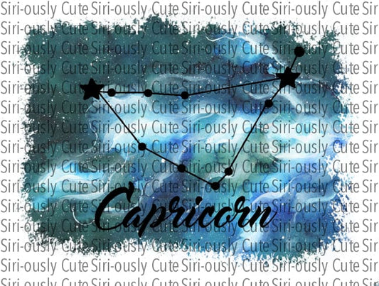 Capricorn - Distressed Edges