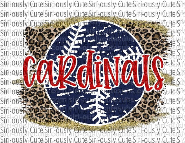 Cardinals - Leopard - Siri-ously Cute Subs