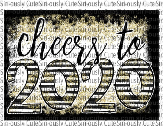 Cheers to 2020 2 - Siri-ously Cute Subs