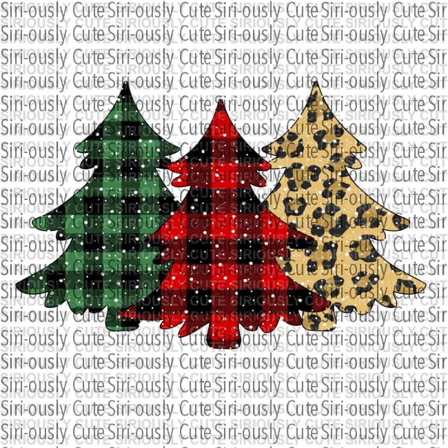 Christmas Tree Trio 2