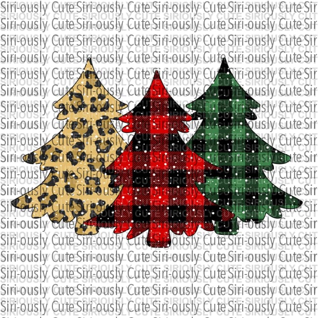 Christmas Tree Trio 3