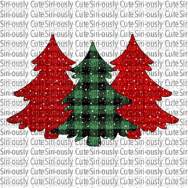 Christmas Tree Trio 6 - Siri-ously Cute Subs