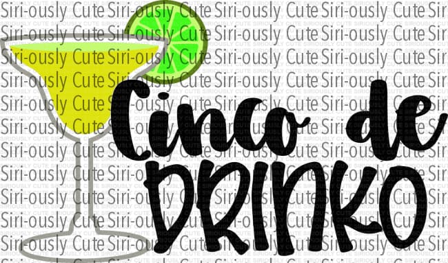 Cinco De Drinko - Siri-ously Cute Subs