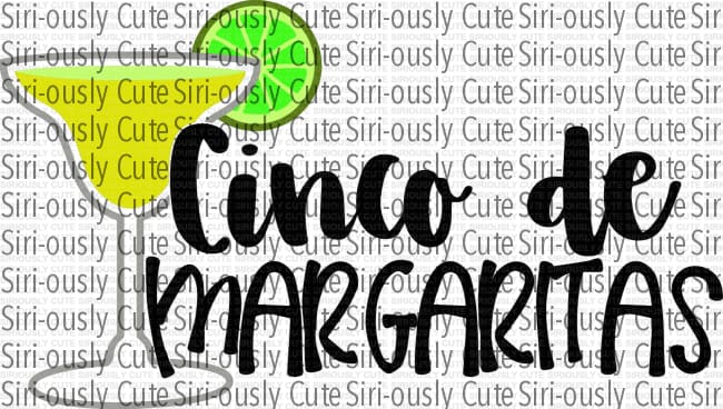 Cinco De Margaritas - Siri-ously Cute Subs