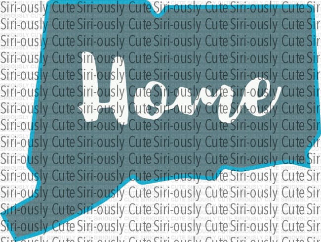 Connecticut - Home Blue - Siri-ously Cute Subs
