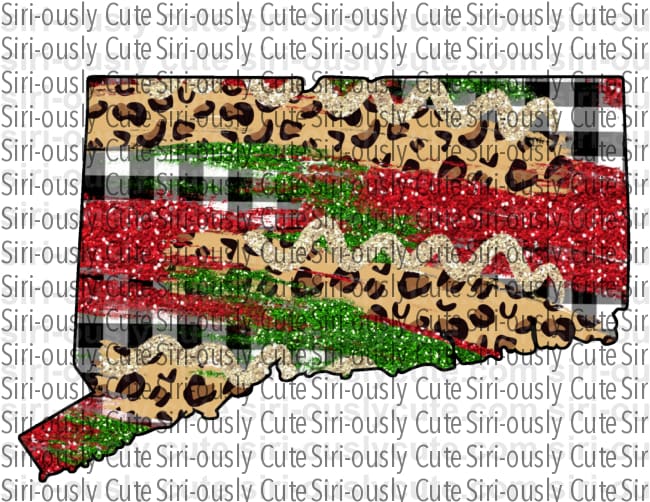 Connecticut - Leopard and Christmas - Siri-ously Cute Subs