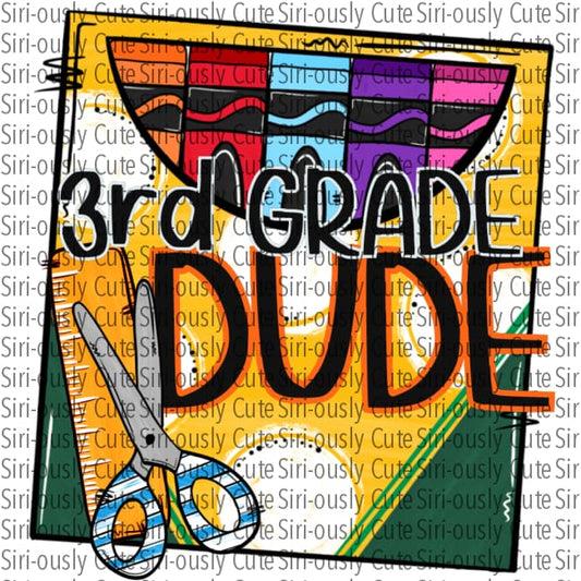 Crayons - 3Rd Grade Dude