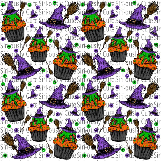 Cupcake And Witch Hat Straight Tumbler