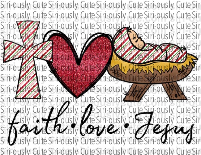 Faith Love Jesus 3 - Siri-ously Cute Subs