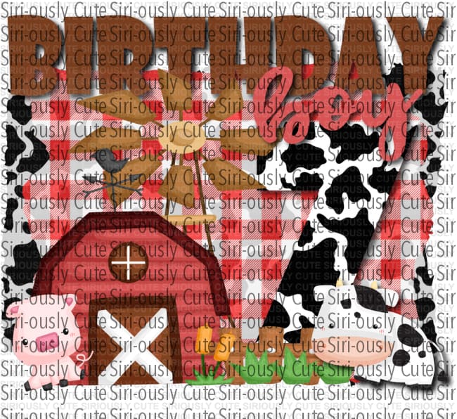 Farm Birthday Boy 7