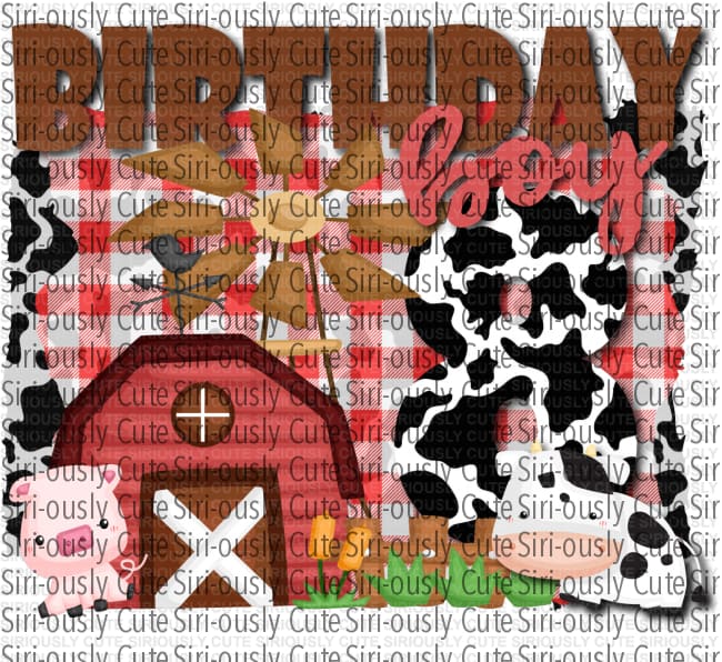 Farm Birthday Boy 8