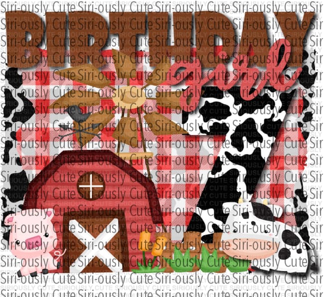 Farm Birthday Girl 7