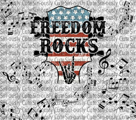 Freedom Ricks Music Straight Tumbler