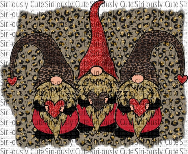 Gnome Trio - Valentine - Siri-ously Cute Subs