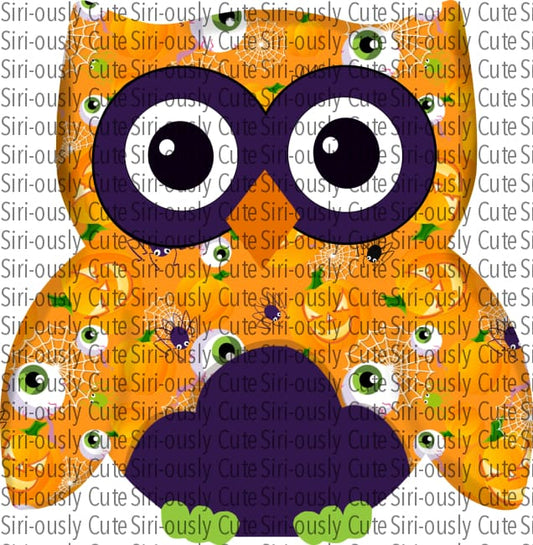 Halloween Eye Owl Sublimation Transfer