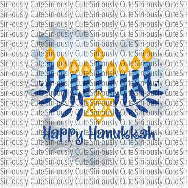 Happy Hanukkah 1