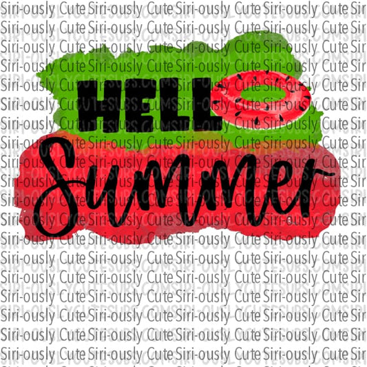 Hello Summer - Watermelon Float