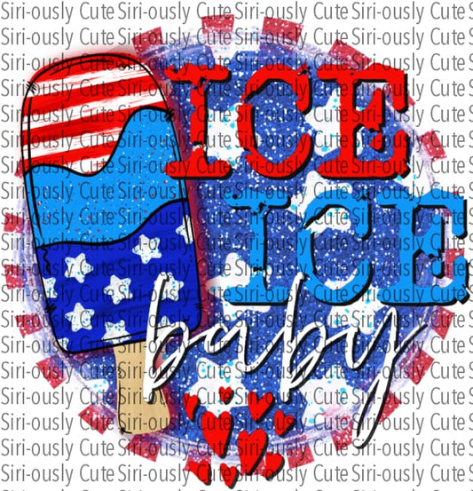 Ice Baby - Patriotic Popsicle