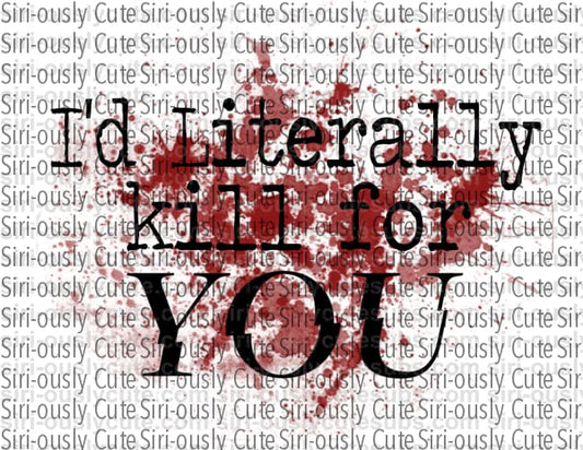 I'd Literally Kill For You 2 - Siri-ously Cute Subs