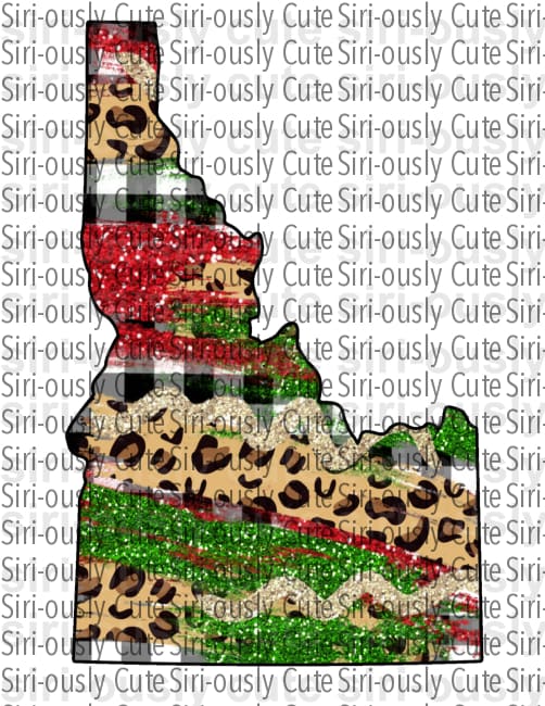 Idaho - Leopard and Christmas - Siri-ously Cute Subs