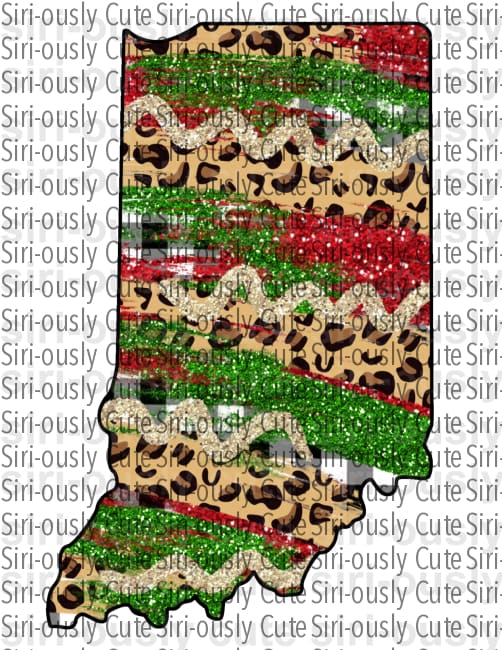 Indiana - Leopard and Christmas - Siri-ously Cute Subs
