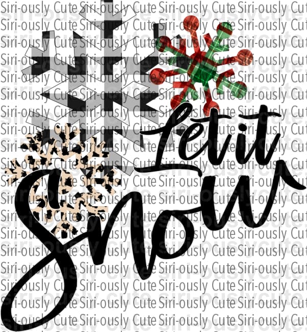 Let It Snow 1 - Siri-ously Cute Subs