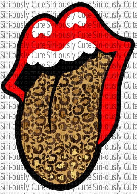 Lips - Leopard Print - Siri-ously Cute Subs