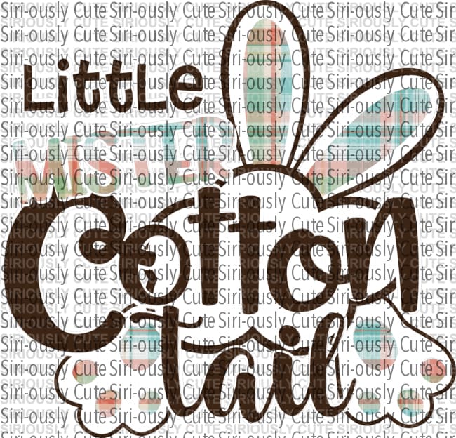 Little Mister Cotton Tail 1