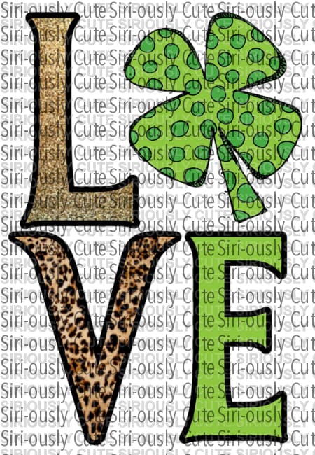 Love - Leopard and Polka Dot 1 - Siri-ously Cute Subs